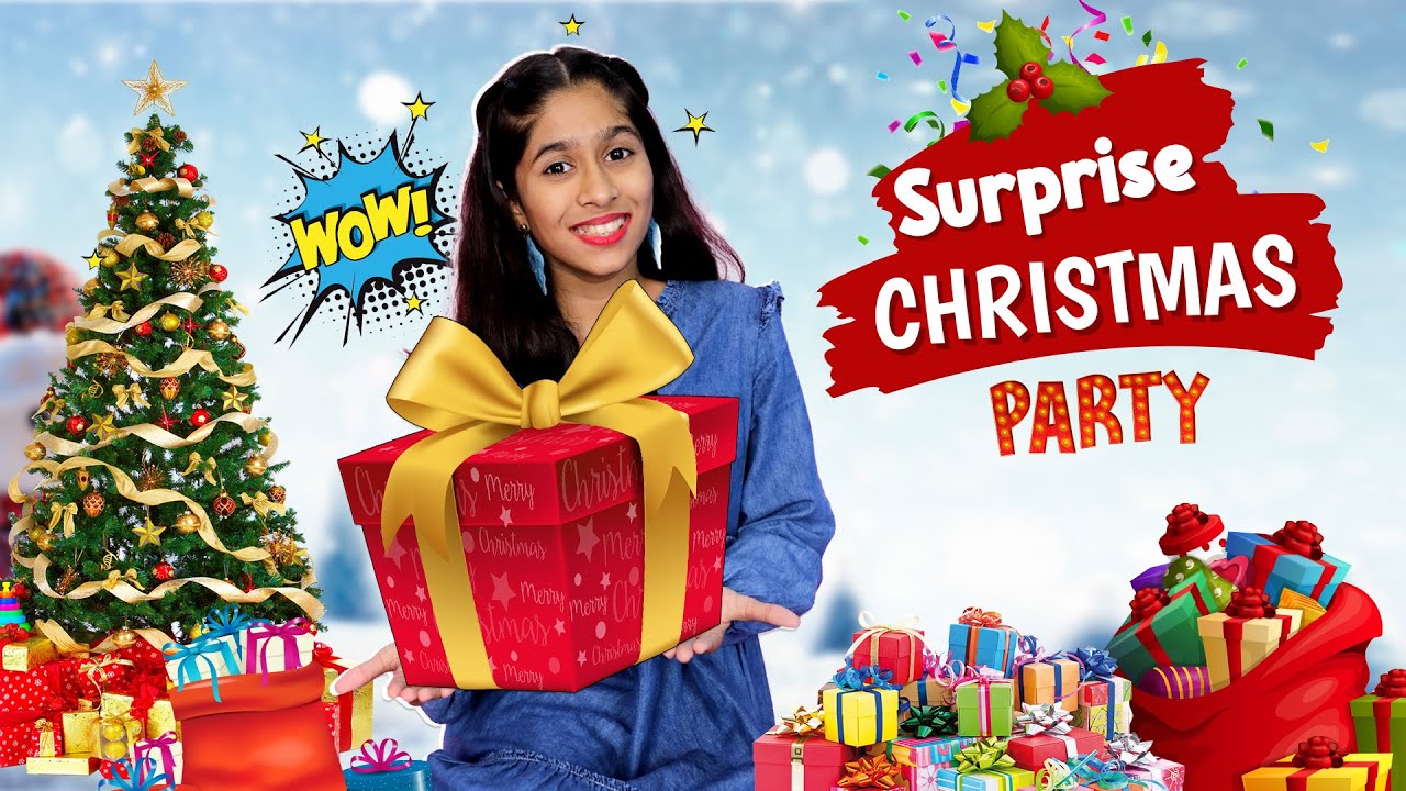PAPA NE MUJHE SURPRISE CHRISTMAS PARTY DIYA 😍| World's Best Dad