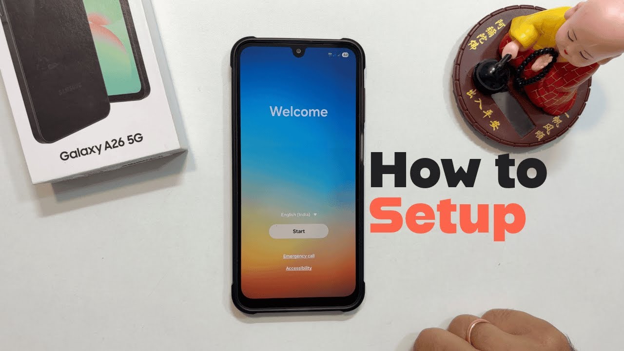 Samsung Galaxy A26 5G First Time Setup (Easy & FAST!)