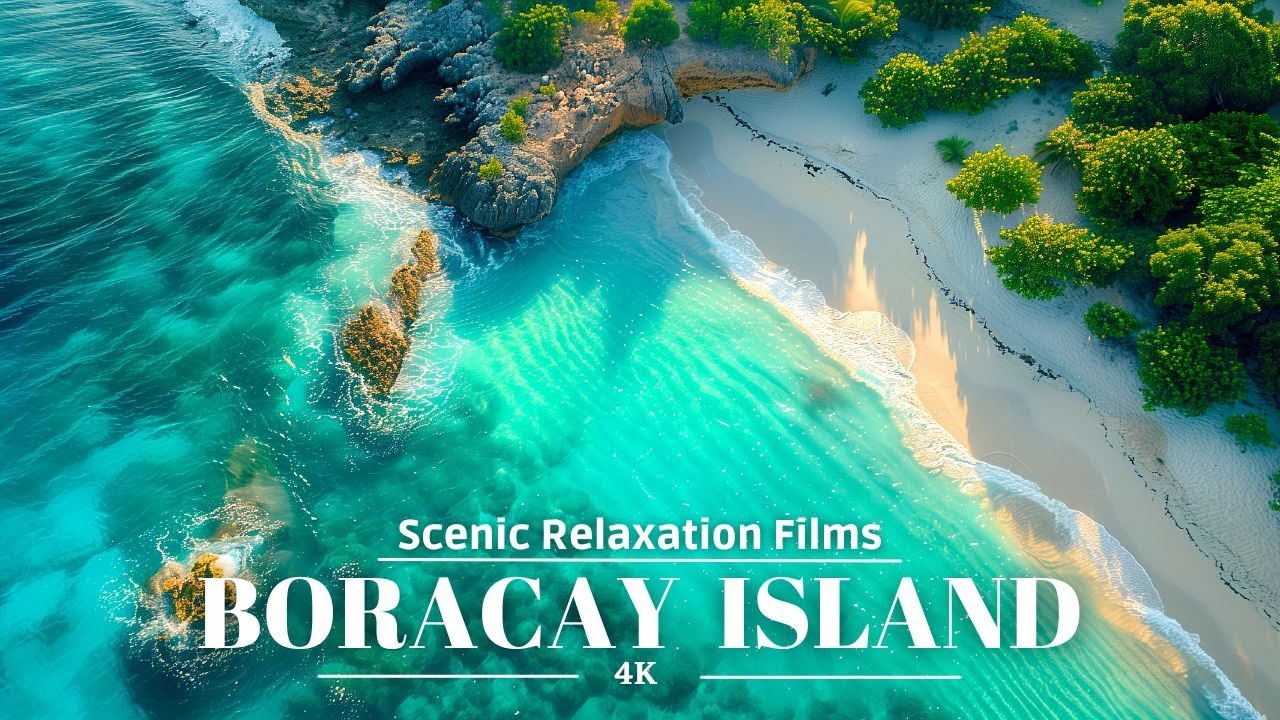 Boracay Island 4K - A Paradise of Crystal Clear Waters and White Sands