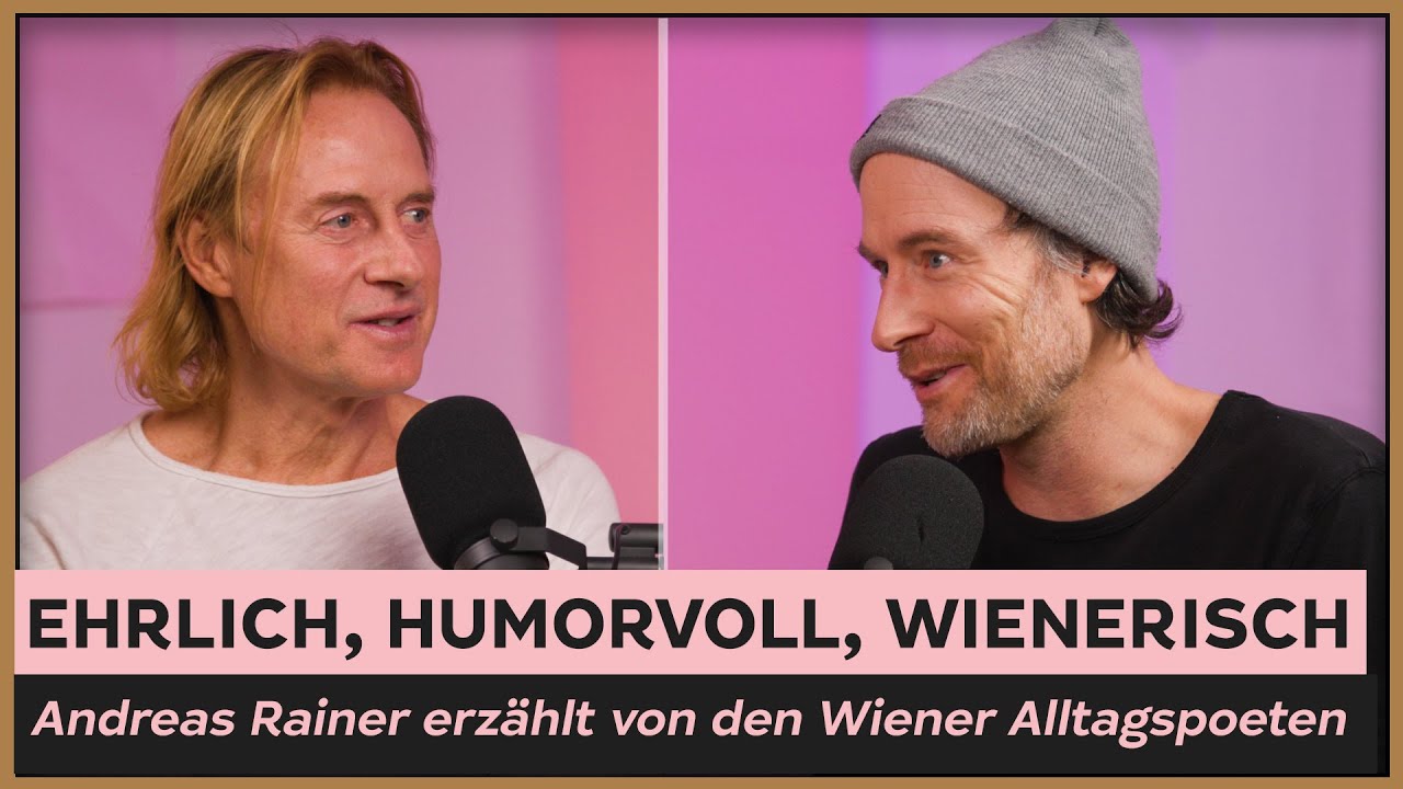 Ehrlich, humorvoll, Wienerisch: Andreas Rainer erzählt von den Wiener Alltagspoeten