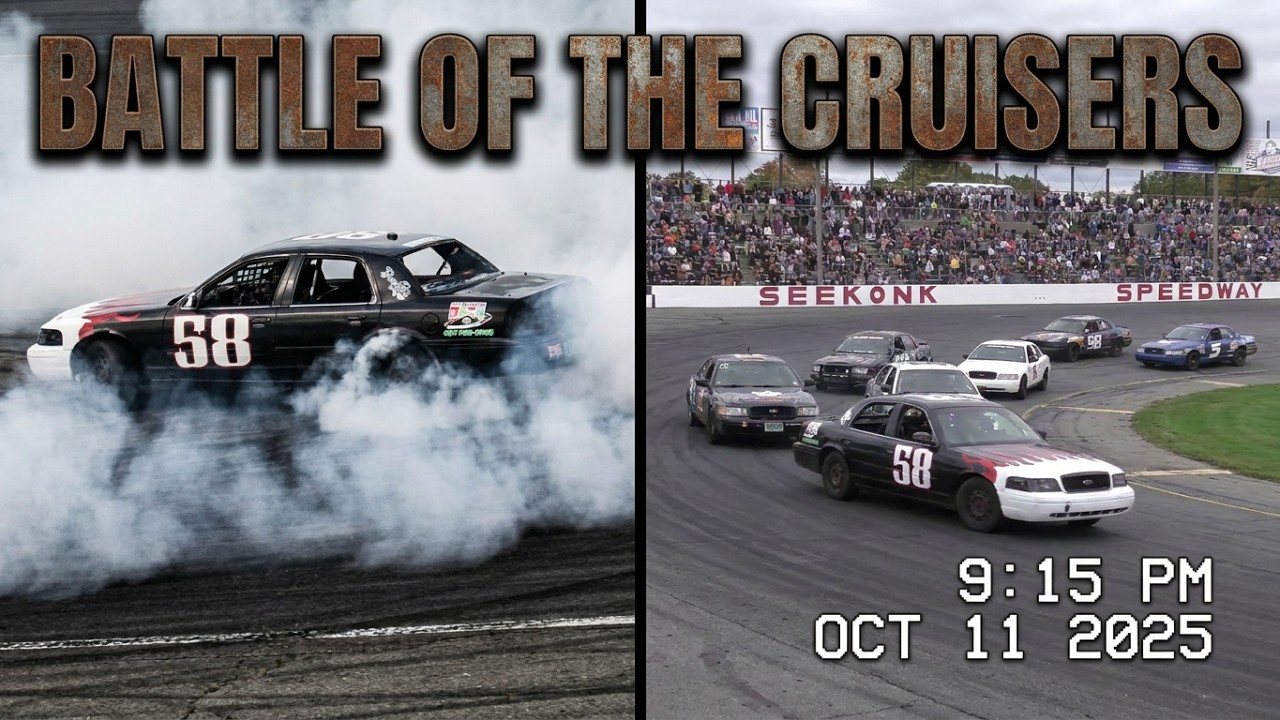 Seekonk Speedway Crown Vic Cruisers 20 Laps 10/11/25