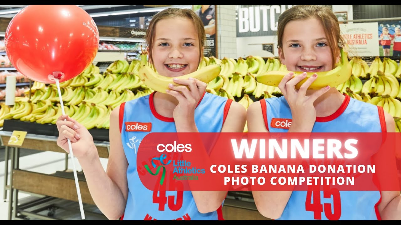 Coles Banana Donation Competition Winners 2022