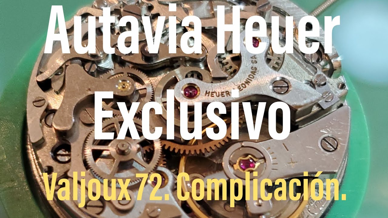 AUTAVIA HEUER, ROLEX DAYTONA VALJOUX 72. Rese&ntilde;a. (Review)