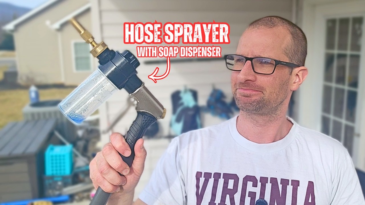 Soap And Rinse With One High Pressure Hose Nozzle (Mosiken)