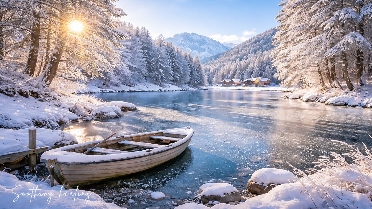 Прекрасная зимняя музыка 2026 ❄️ Антистрессовая музыка для расслабления и восстановления душевного р