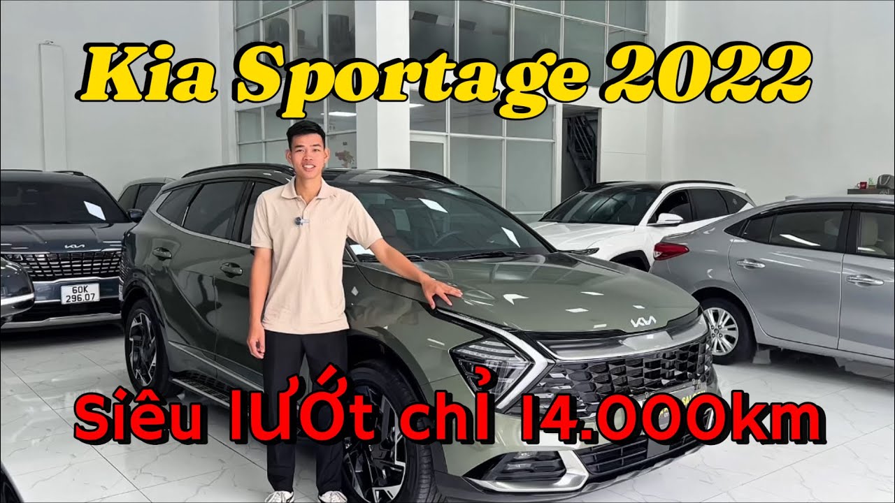 Kia Sportage 2022 1.6Turbo Signature siêu lướt chỉ 14.000km | Suv 5 chỗ siêu lướt #kiasportage2022