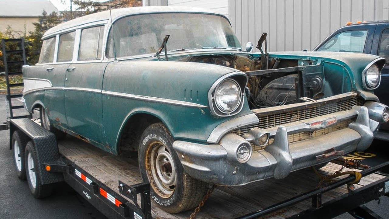 1957 Chevrolet Bel Air 350 4-Door Wagon Restoration Project