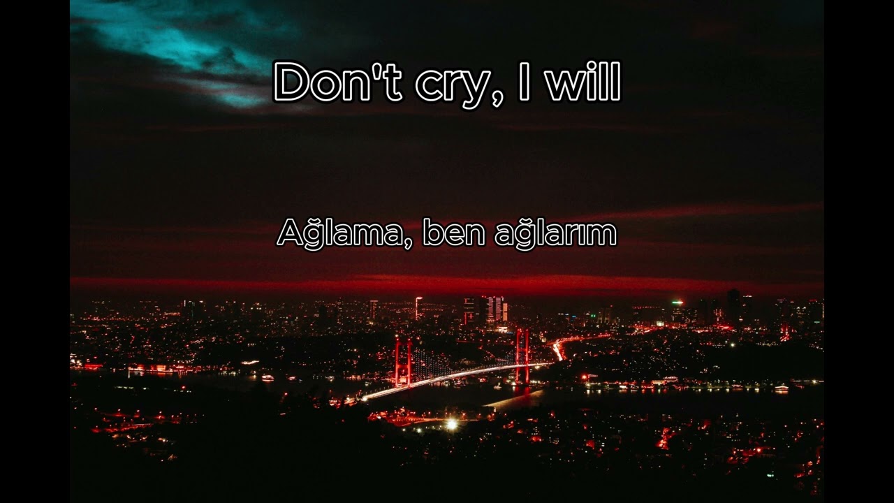 Canozan - Ağlama ben ağlarım / English Translation - Lyrics / Slowed & Reverb