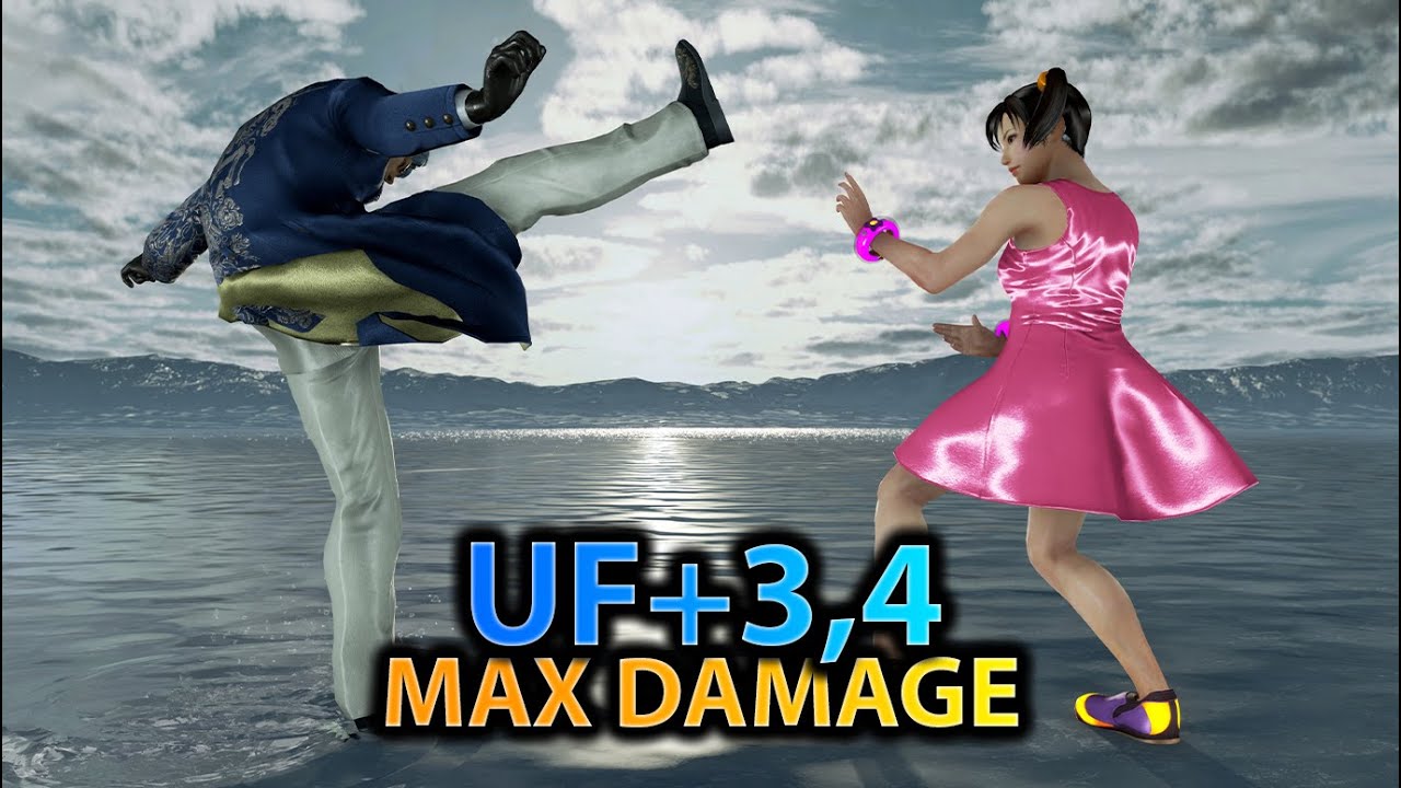 Lee Chaolan UF3,4 Combos | +Max Damage