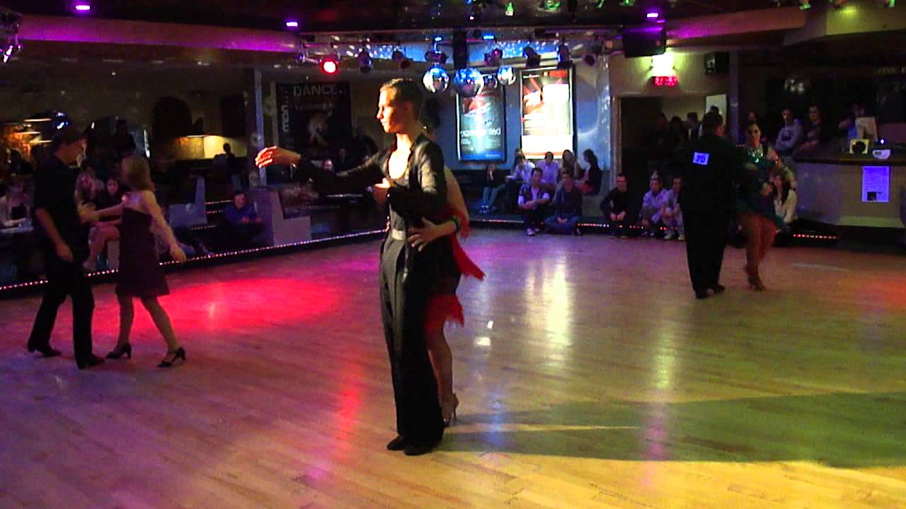 Afdansen Lara en Tom Topklasse 5 januari 2014 Tiggelman Breda