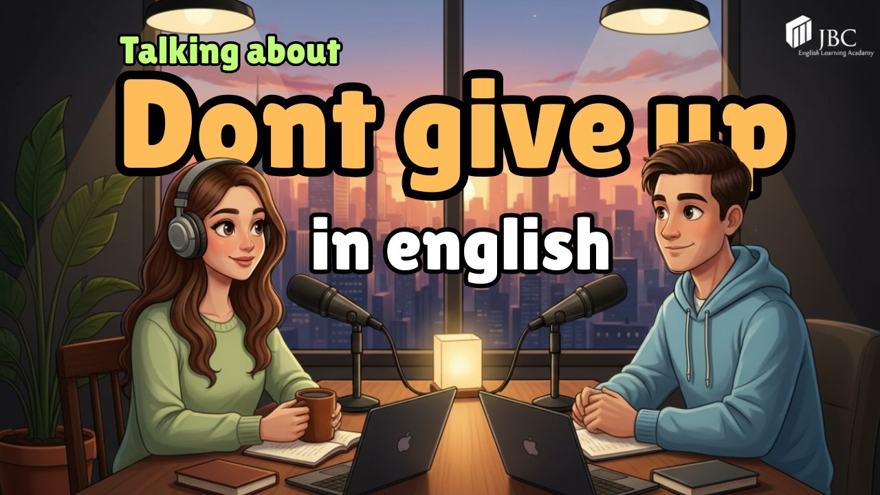Don’t Give Up on English  | Motivation for Beginners | Daily English Conversation Practice