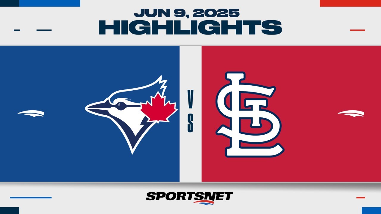 MLB Highlights | Blue Jays vs. Cardinals - June 9, 2025