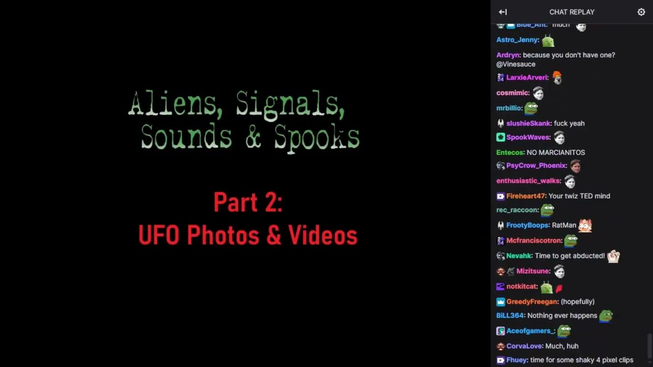 Vinny - Aliens, Signals, Sounds & Spoops (A.S.S.S.) [WITH CHAT]