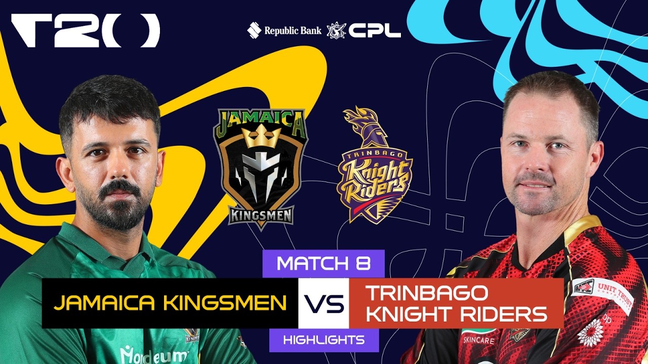 Highlights | Jamaica Kingsmen vs Trinbago Knight Riders | CPL 2026