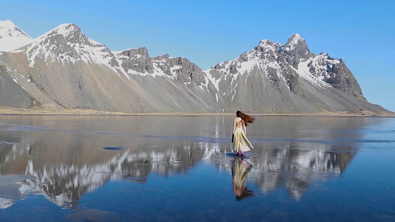 Alexandra in the Icelandic Nature