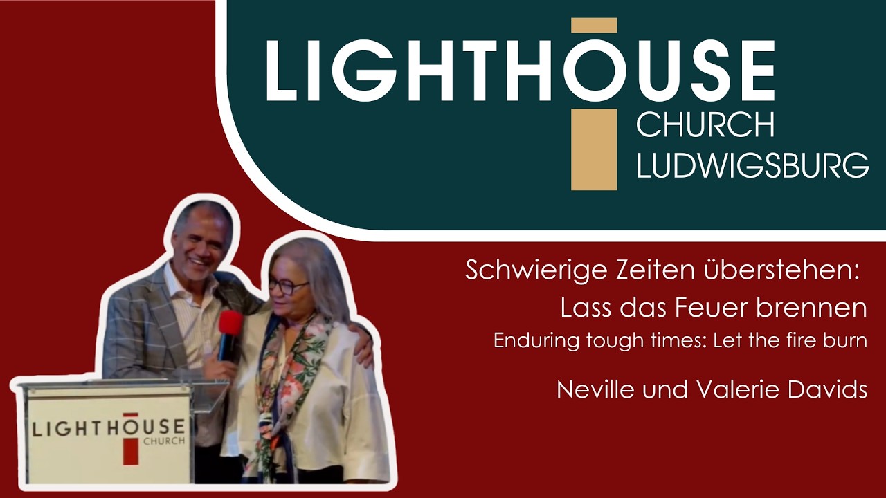 Enduring tough times: Let the fire burn | Neville und Valerie Davids | 13.03.26