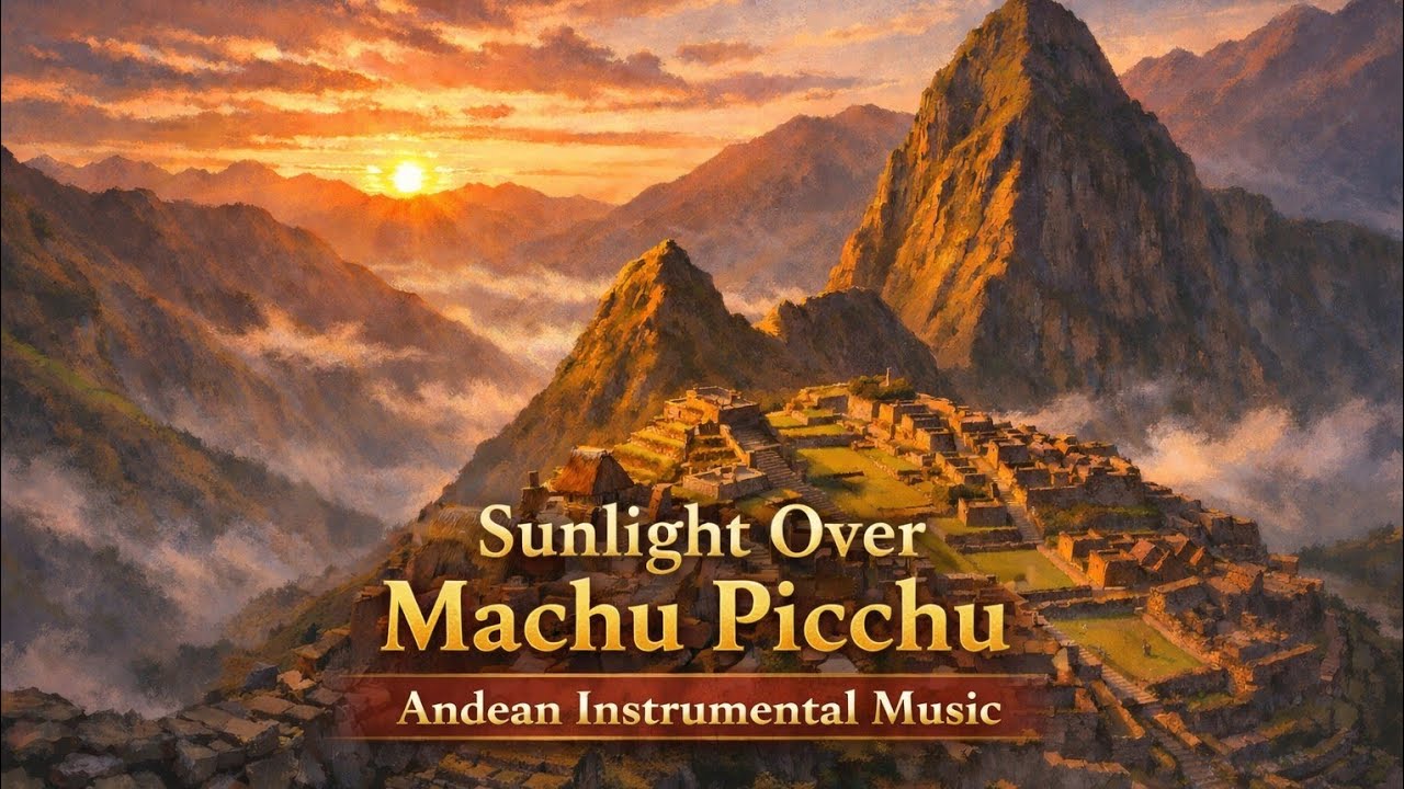 Sunlight Over Machu Picchu | Peaceful Andean Instrumental Music | マチュピチュを照らす陽ざし | 마추픽추에 내리는 햇살 | 
