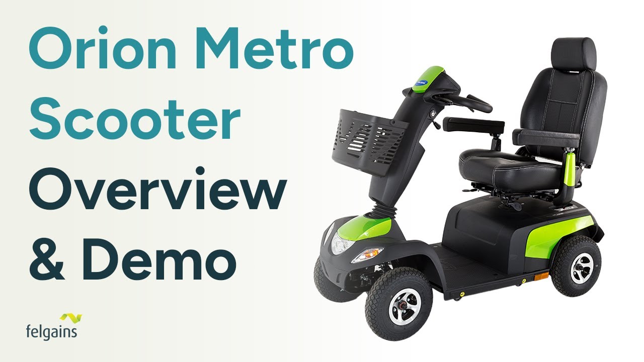 Самокат Invacare Orion Metro (8 миль/ч) — обзор и демонстрация