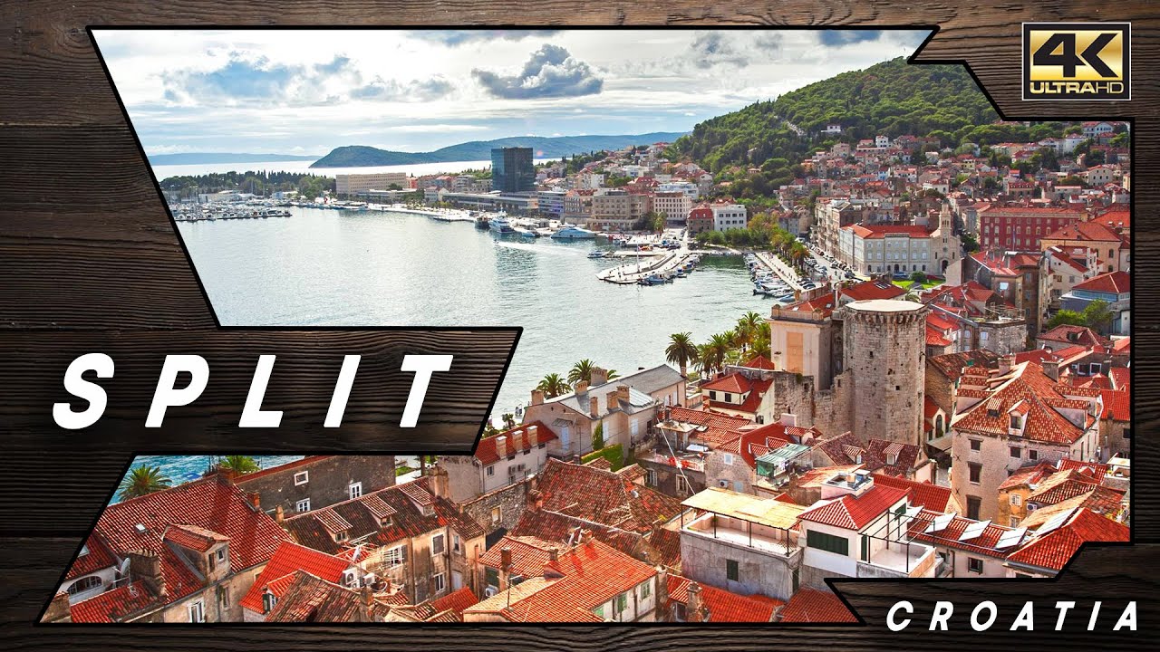 Split ● Croatia 🇭🇷【4K】 Aerial Cinematic Drone [2023]
