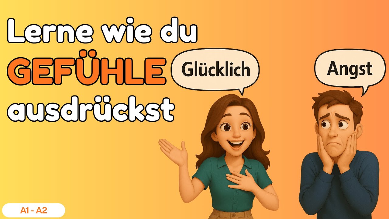 Lerne wie du Gefühle ausdrücken kannst!