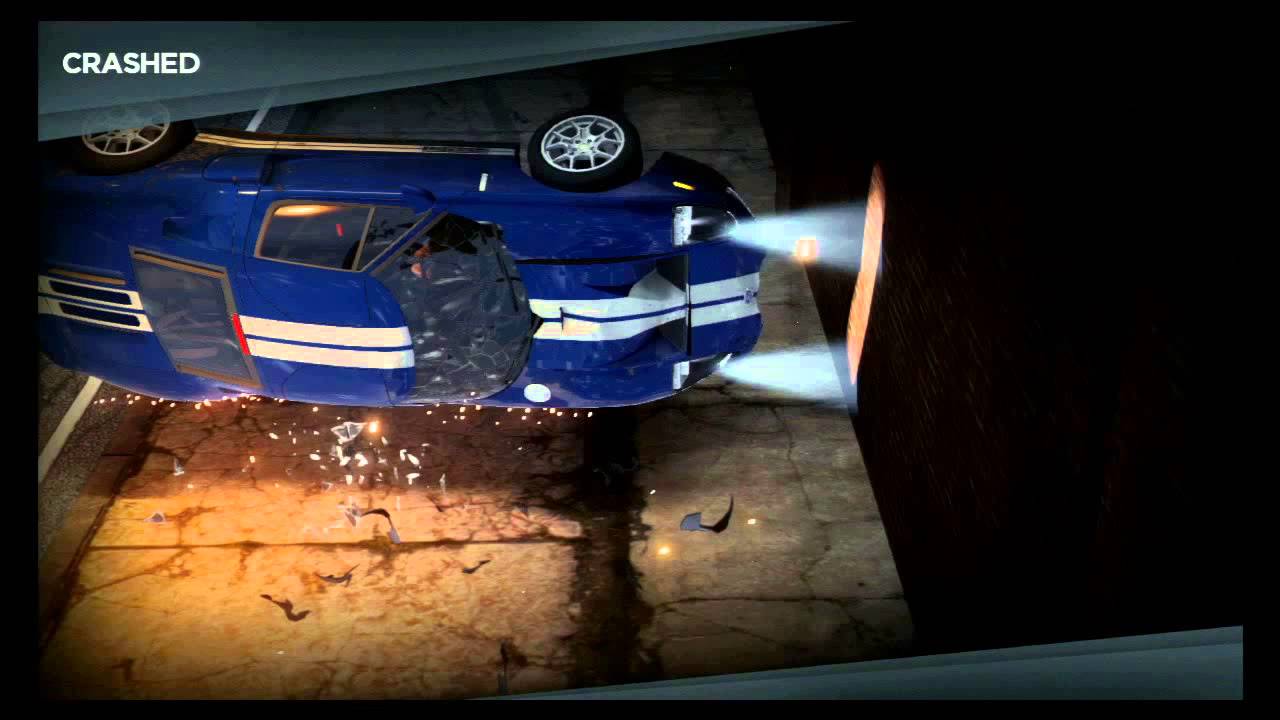 45 crashes in Need For Speed: Most Wanted