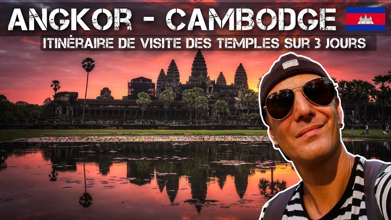 Itinéraire de visite sur 3 jours des temples d'Angkor au Cambodge