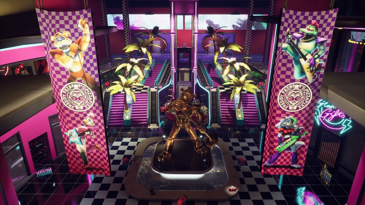 FNaF: Security Breach | Waiting For Entry | Main Lobby Ambience | In-Game Audio