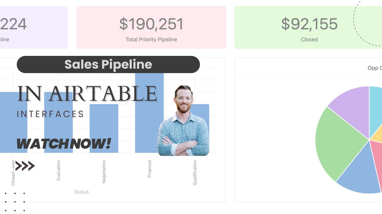 Sales Dashboard in Airtable