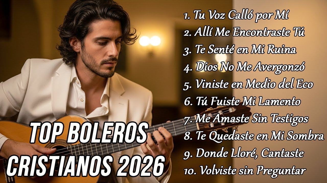 Top Boleros Cristianos 2026 – Himnos de Ruina y Redención