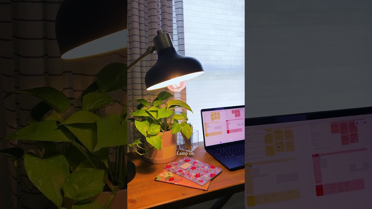 Your WFH Setup Deserves a Promotion. #wfh #desksetup #desktop #smarthome #deskreset
