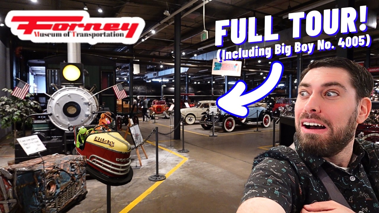 INSIDE The Forney Museum of Transportation: Epic Planes, Trains & Automobiles! (FULL TOUR & REVIEW)