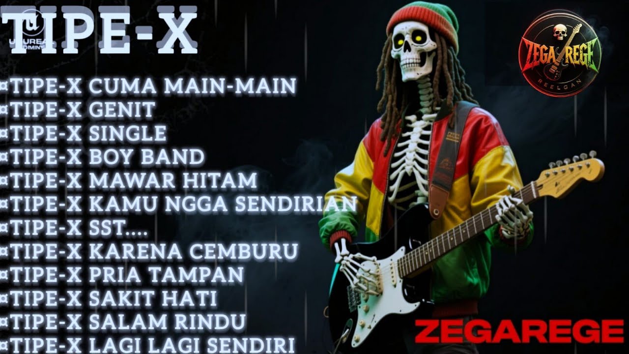 FULL ALBUM TIPE-X REGGAE PUNK VERSION TERBARU 2026 (12 cover lagu)|| zegarege 