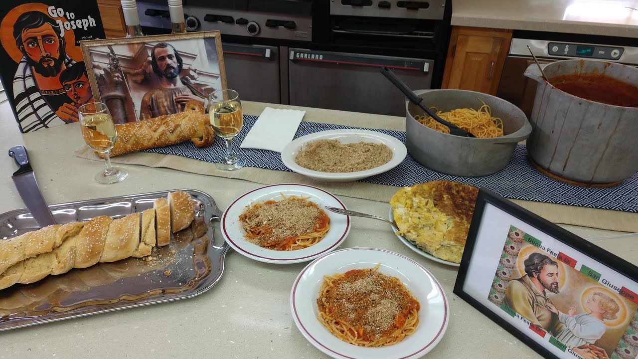 Paste Milanese St  Joseph Table Part 2