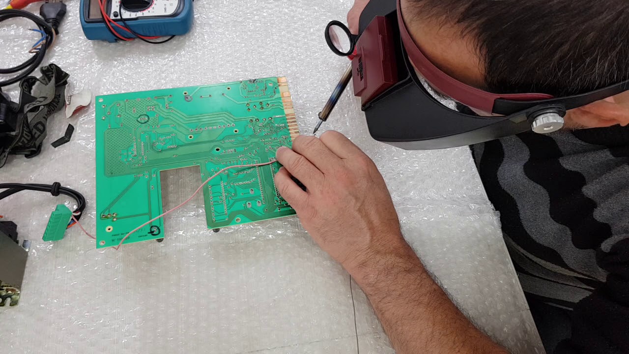 Tutorial Riparazione 1/2 Parti: Scheda Caldaia (Con Piste Tagliate) Dell'Amico Utente YT Samuele