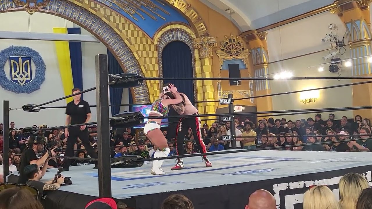 Danhausen Vs. Kylie Rae GCW!! @LoveThatDanhausen @GCWWrestling