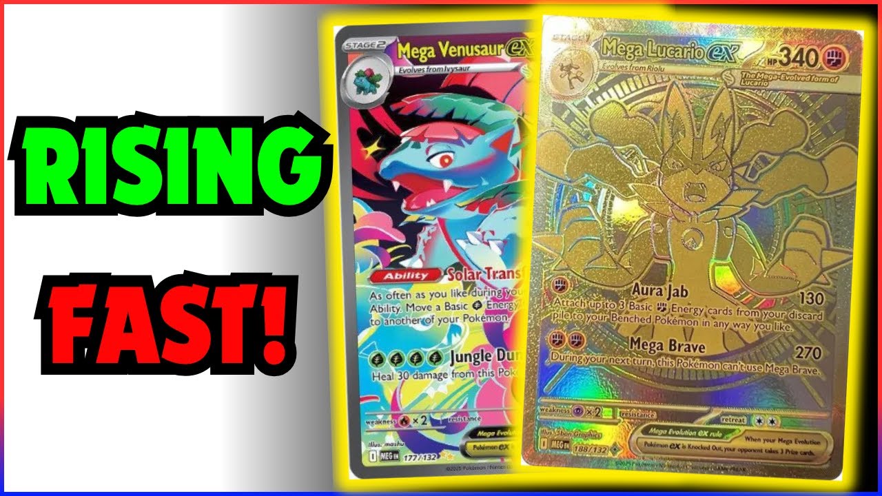 New MEGA EVOLUTION Card's Everyone's After Are SKYROCKETING Extremely FAST! | Poké-Watch #Pokémon