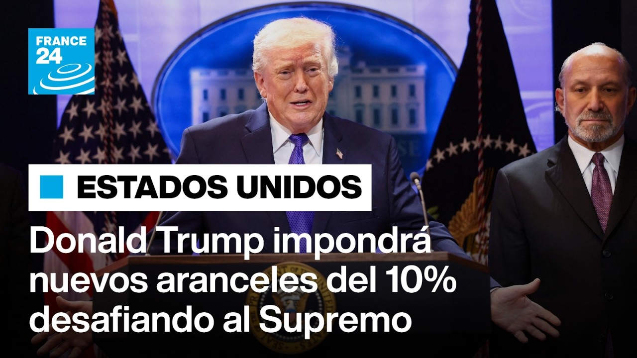 🔴 En vivo: Donald Trump impone aranceles del 10% y desafía al Supremo