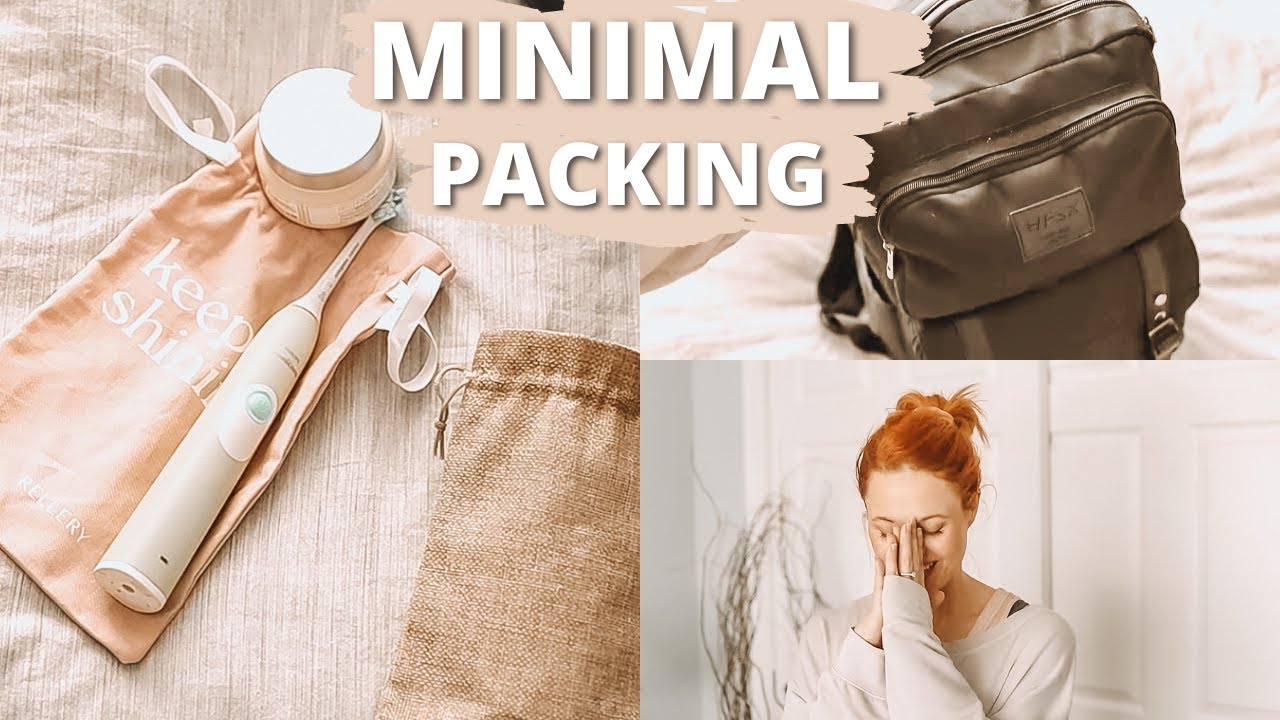 Honeymoon in a BACKPACK | MINIMALIST packing