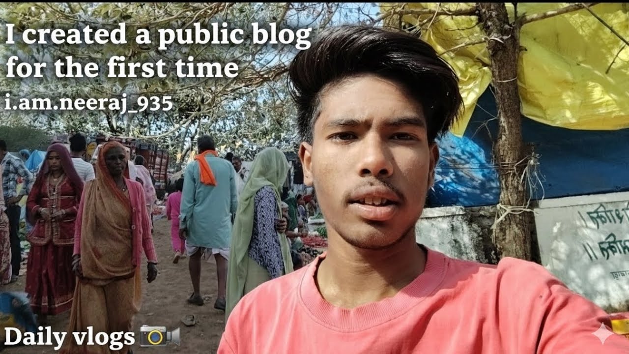 Brothers, I made a vlog in public for the first time. 😧😶.... पहली बार पब्लिक में व्लॉग बनाया भाईयों 
