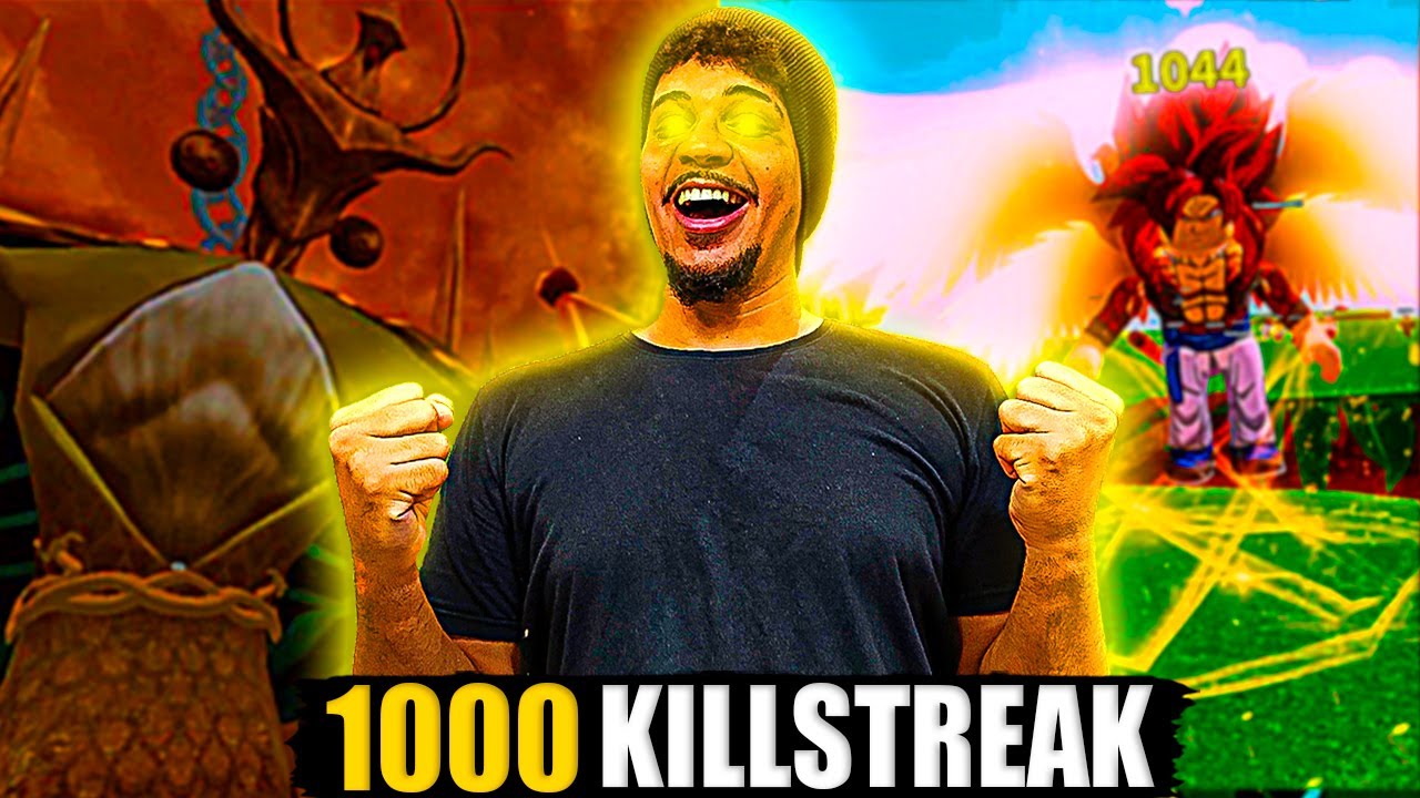 PEGUEI 1000 Killstreak NO SLAP BATTLES