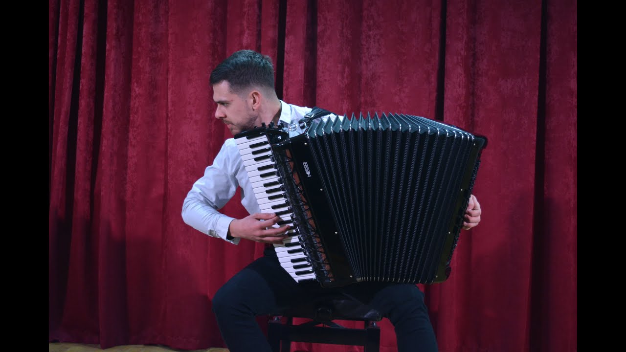 Stefan Velevski: Sergei Prokofiev - Suggestion Diabolique (Наваждение) Op.4, No.4 (accordion)