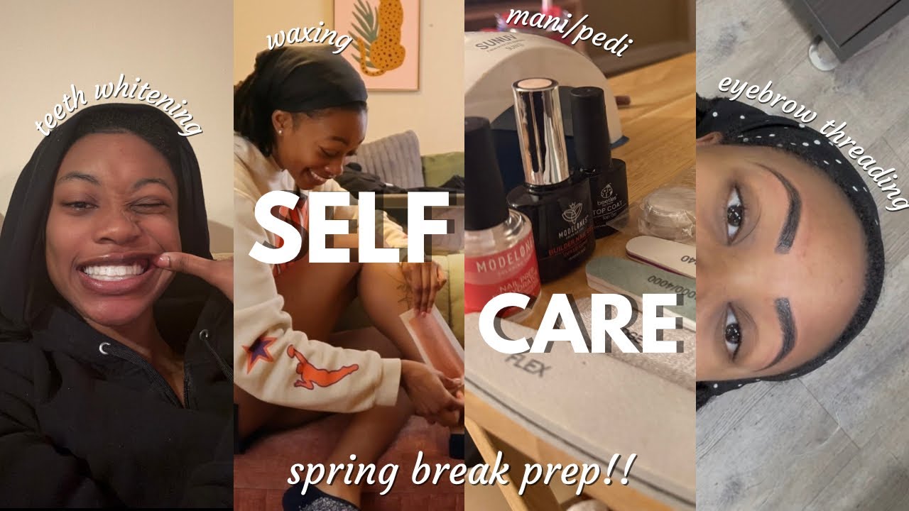 GOODBYE Winter HELLO Spring Break!! | self-care vlog