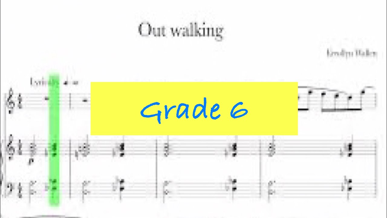 [ABRSM] Piano accompaniment: Flute Grade 6 exam pieces from 2022 syllabus