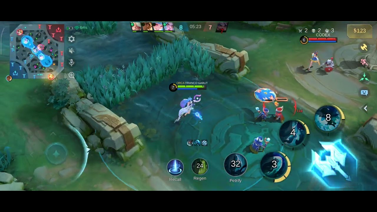 Gamplay kadita vs kagura!!! #fyp #gameplay #mobilelegends 