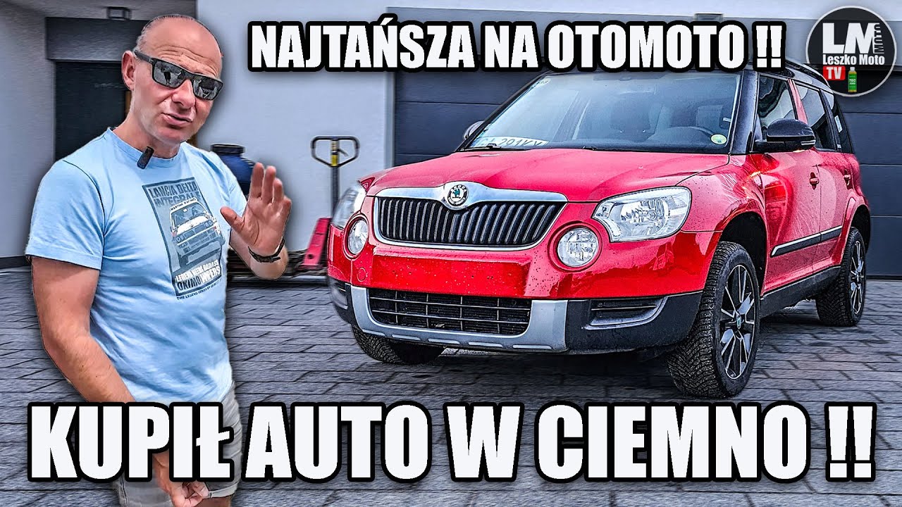 Uwierzył handlarzowi i kupił Skode Yeti 2.0 TDI 4x4 w ciemno bez oglądania !!