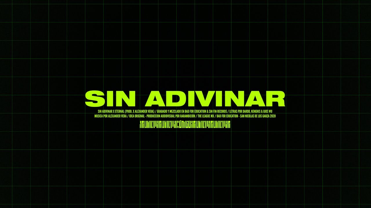 Eternal - Sin Adivinar (Prod. Alexander Vera)