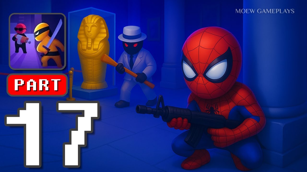 Stealth Master - Gameplay Walkthrough Part 1 Become A Stealth Master Assassin Ninja (iOS, Android)