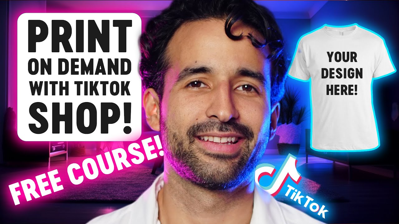 Как открыть бизнес по печати по запросу в TikTok Shop с 0 долларами! (БЕСПЛАТНЫЙ КУРС)