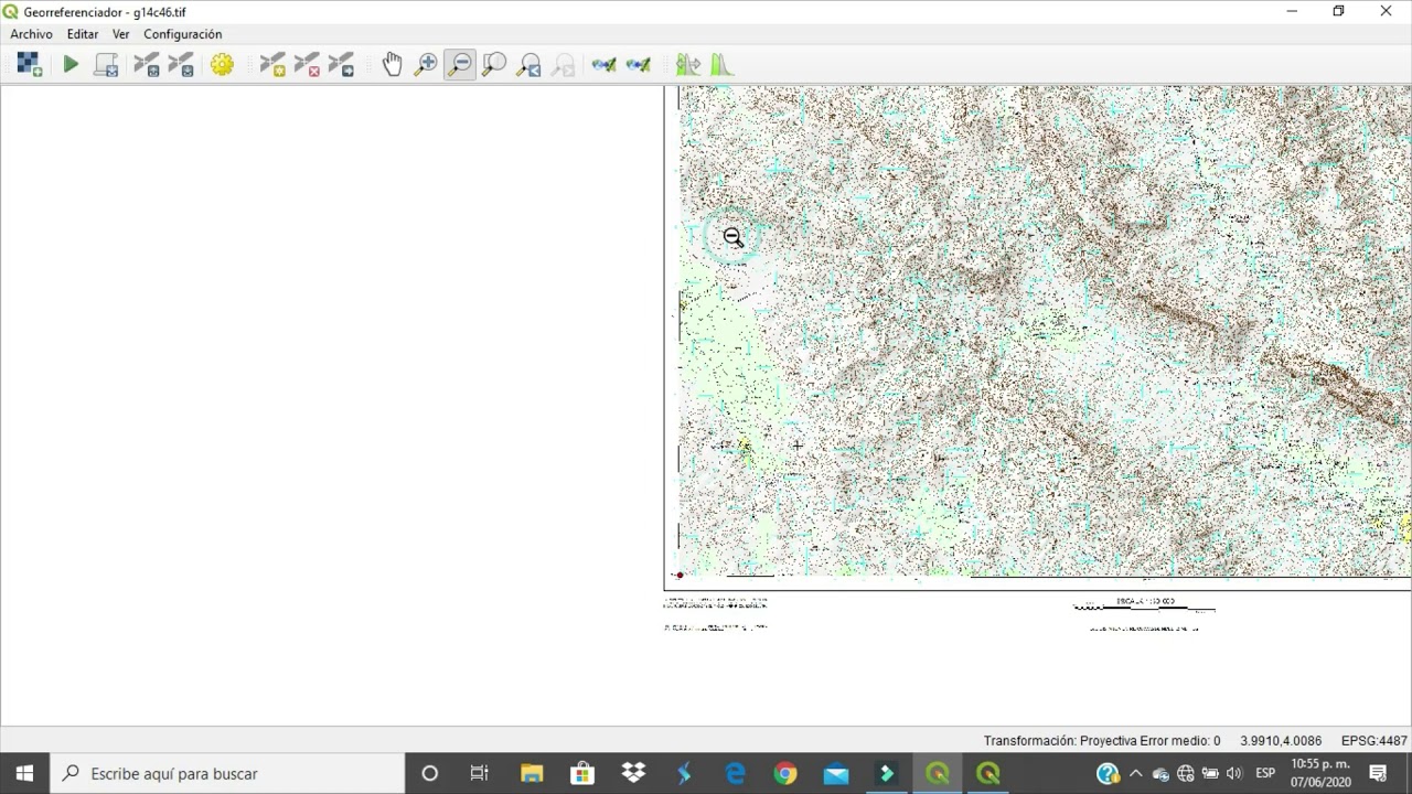 Mapa geologico en Qgis