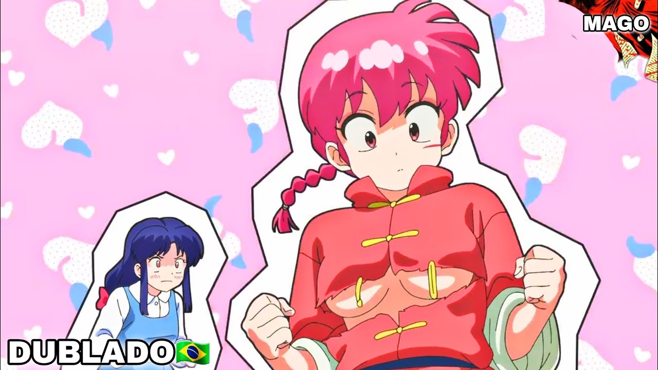 O Ranma Virou Mulher No Meio Da Luta!😳 (Dublado 🇧🇷) Anime Ranma